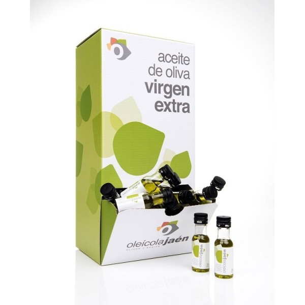 Oleícola Jaén monodosis 20 ml. Box 100 units.