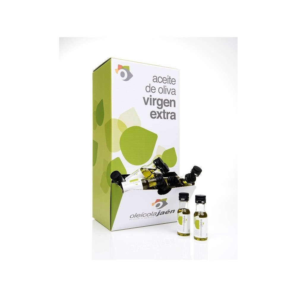 Oleícola Jaén monodosis 20 ml. Caja 100 unidades.
