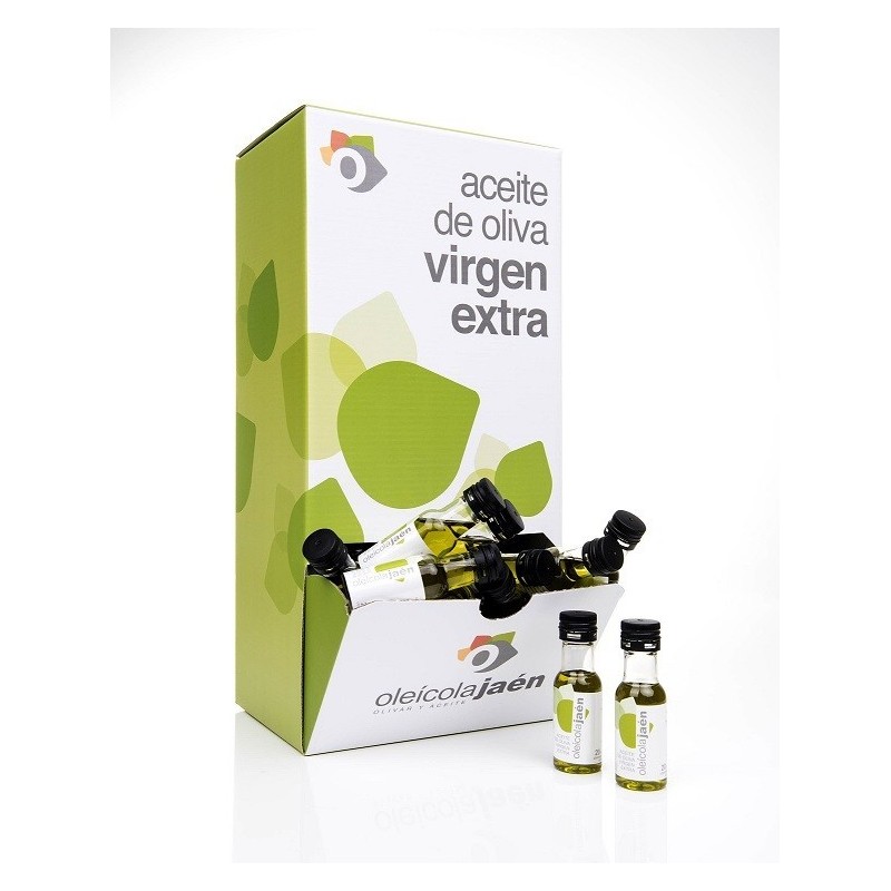 Oleícola Jaén monodosis 20 ml. Box 100 units.