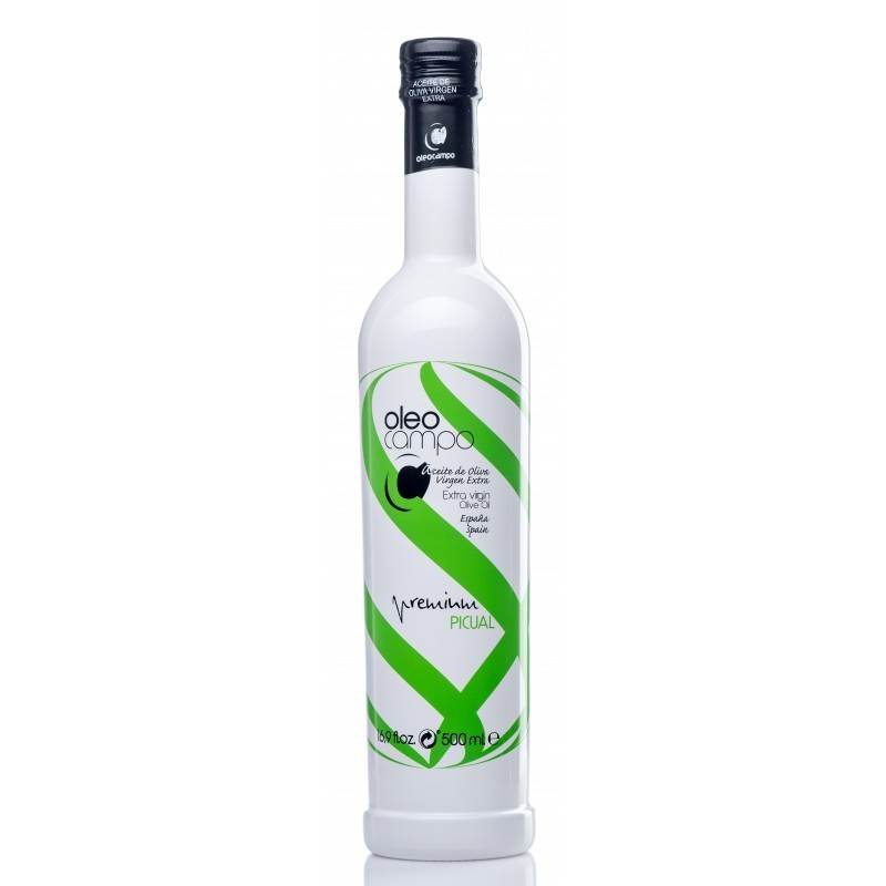 Oleocampo premium glass bottle Limited Edition 500 ml. Box 6 units.