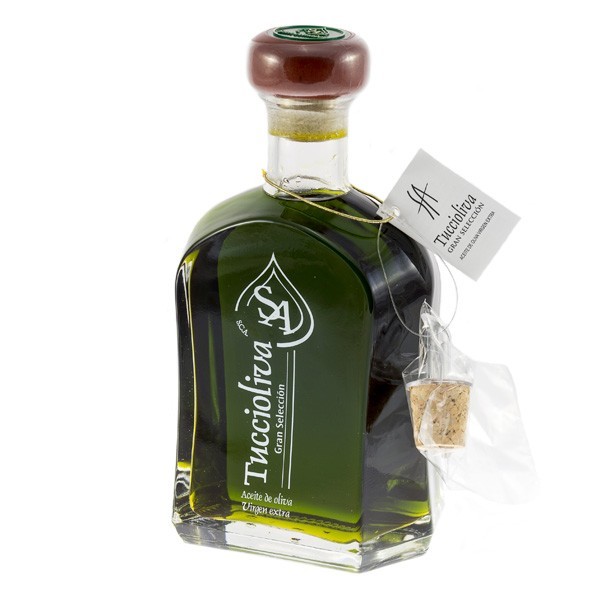 Tuccioliva botella Matilda 700 ml. Caja 10 unidades. | Oliva del Sur