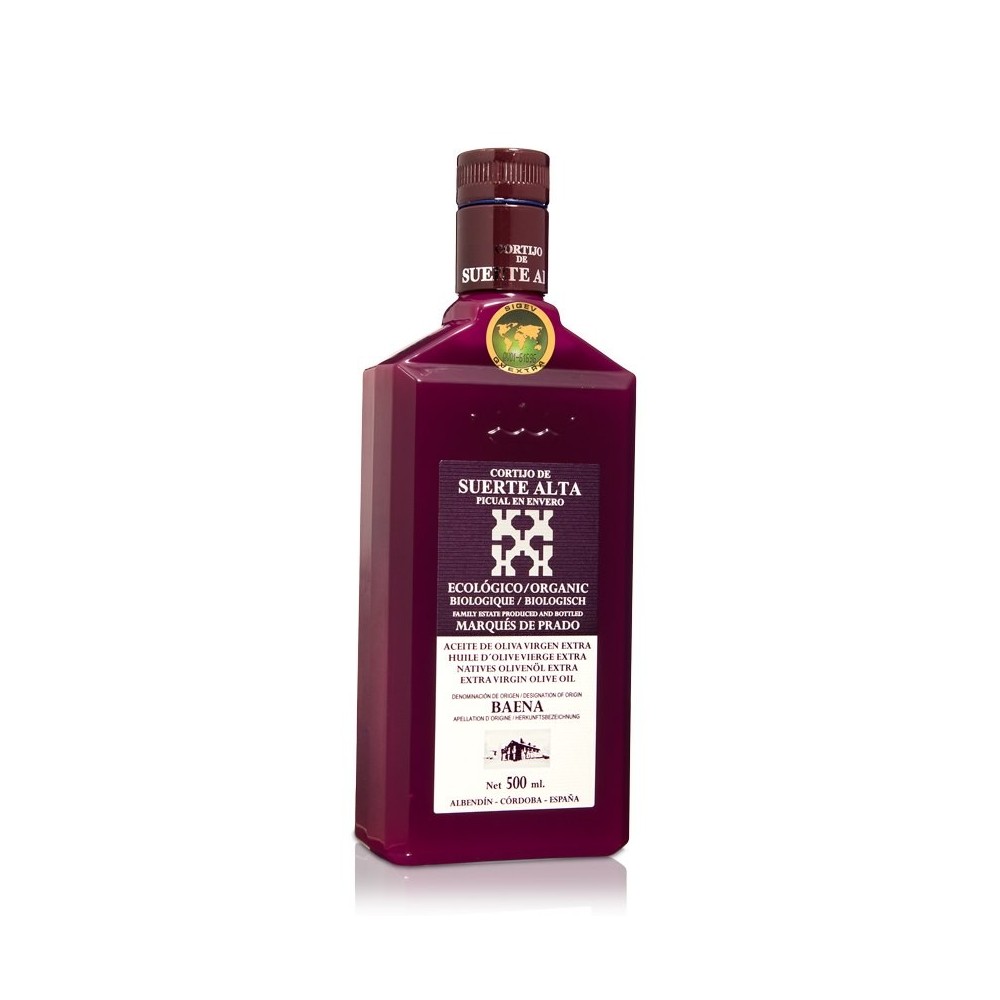 Cortijo de Suerte Alta Picual Early Harvest, 500 ml. Box 6 units.