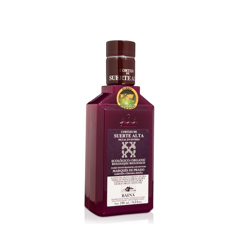 Cortijo de Suerte Alta Picual Early Harvest, 250 ml. Box 8 units.