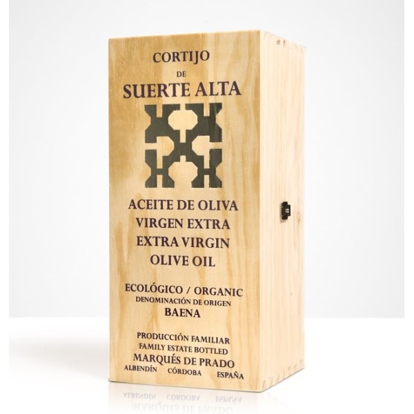 Cortijo de Suerte Alta, case 500 ml. Coupage Natural + Picual Early Harvest 2