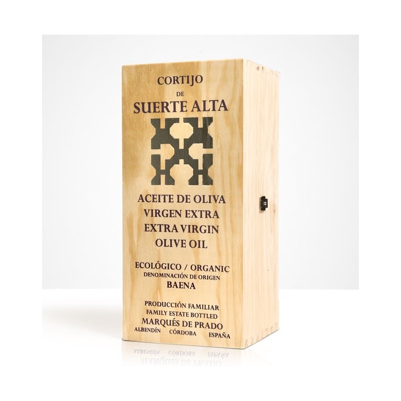 Cortijo de Suerte Alta, case 500 ml. Coupage Natural + Picual Early Harvest