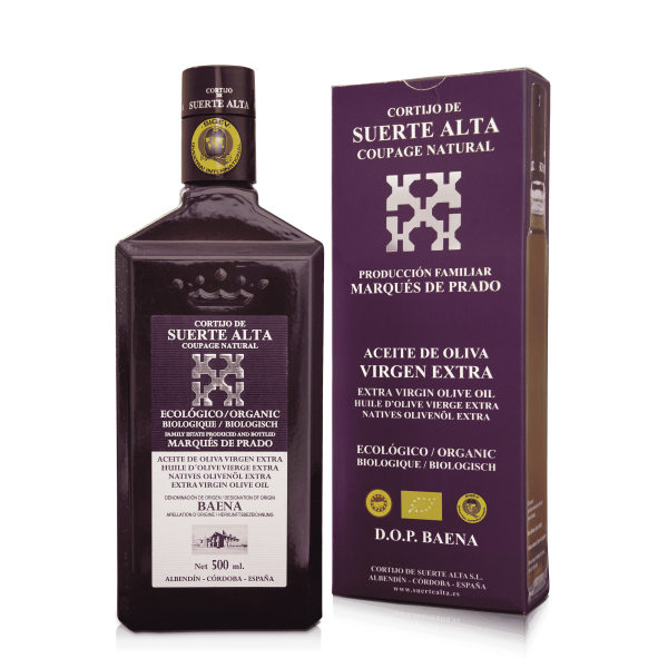 Cortijo de Suerte Alta, estuche Coupage Natural, 500 ml.