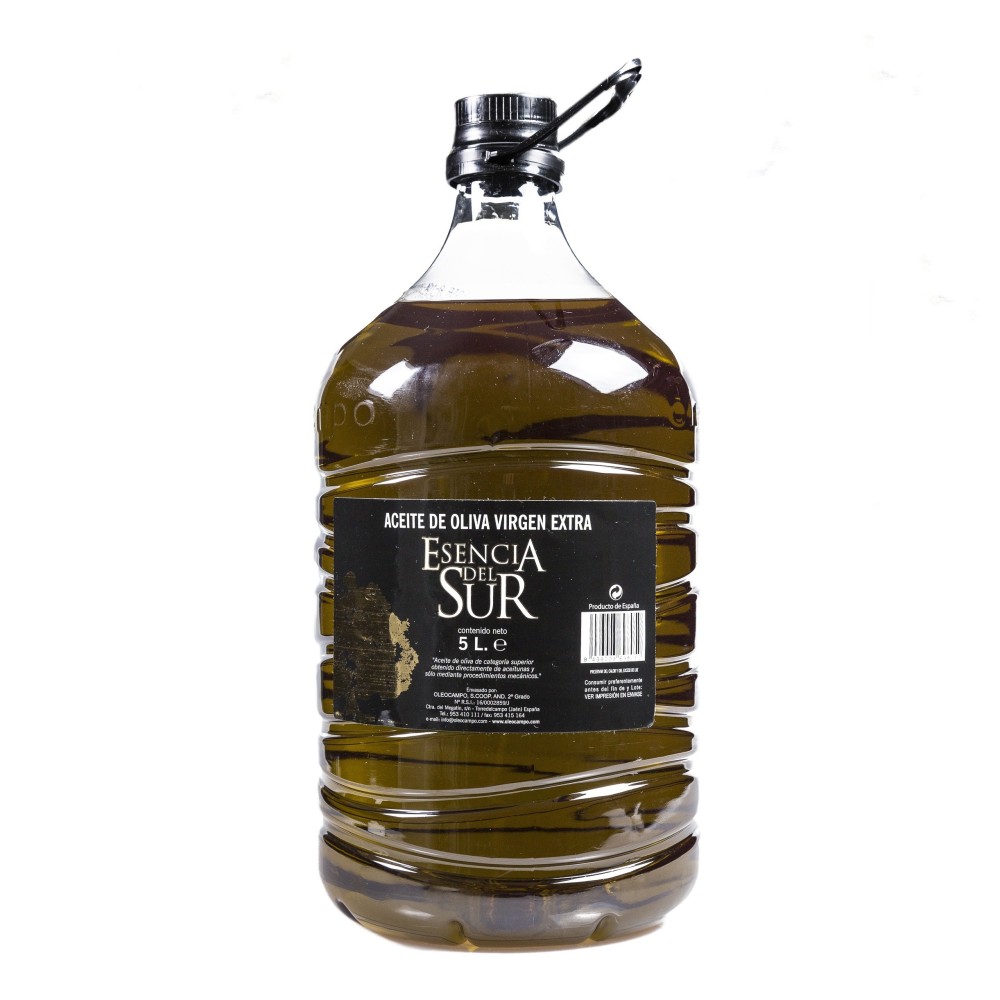 Esencia del Sur pet 5 l. Caja 3 unidades | Oliva del Sur