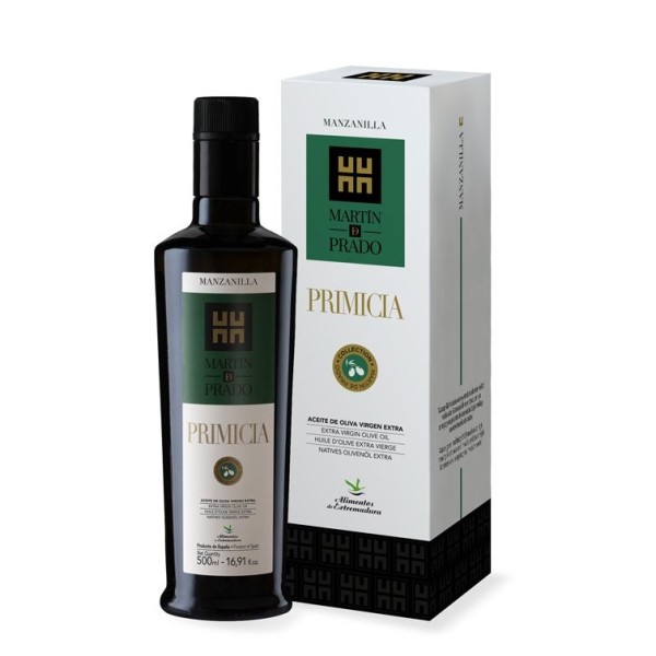 Martín de Prado Primicia manzanilla, gift case 500 ml. Box 3 units