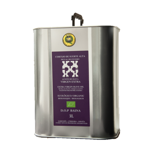 Cortijo de Suerte Alta Picual Early Harvest, can 3 l. Box 4 units.