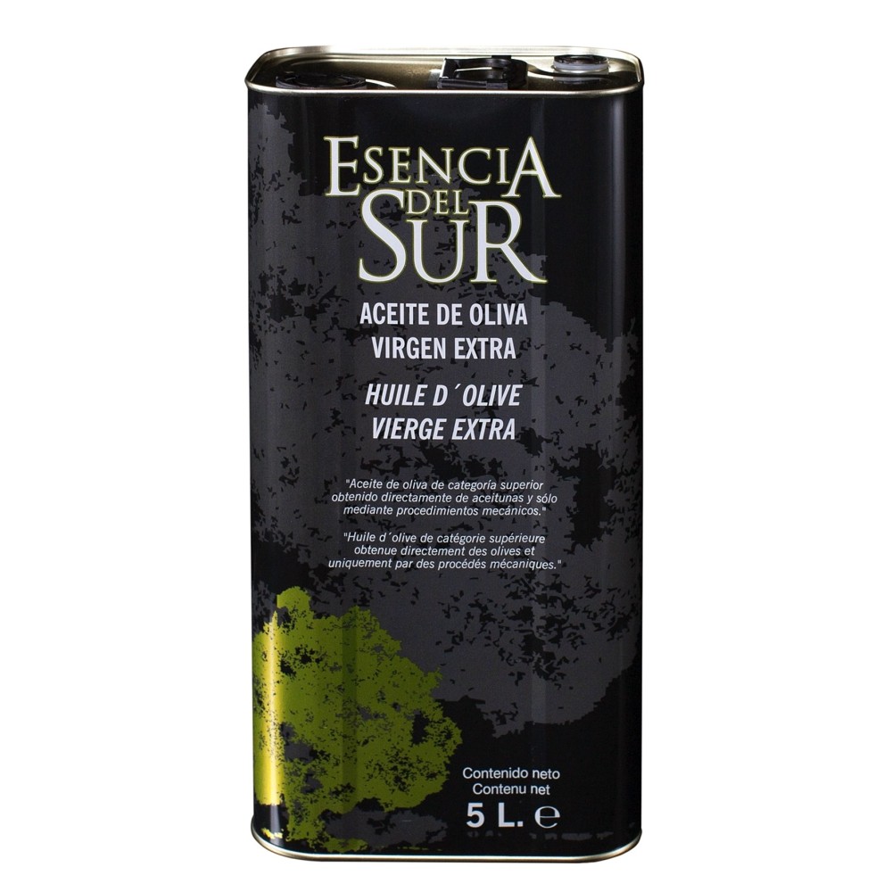 Esencia del Sur lata 5 l. Caja 4 unidades. | Oliva del Sur