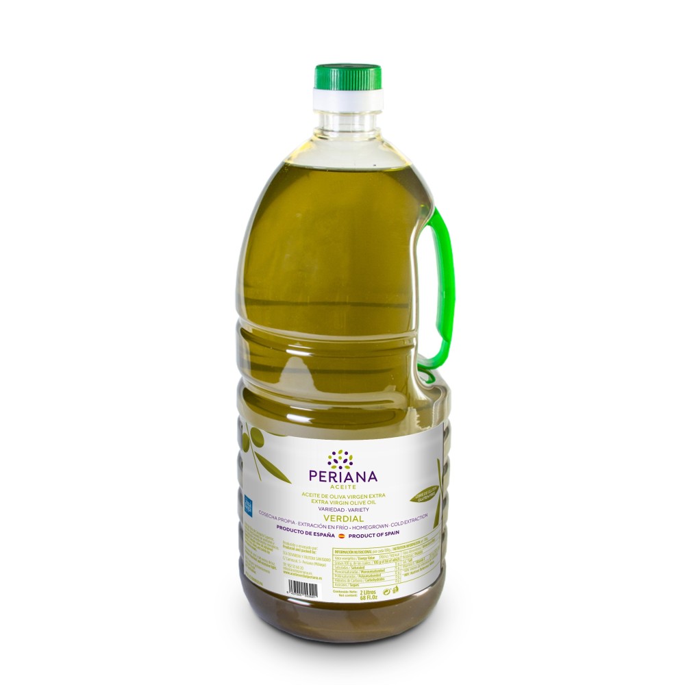 Aceite Periana, 2 l. Caja 8 unidades. | Oliva del Sur