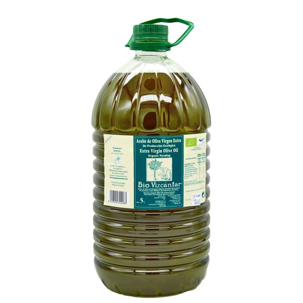 Bio Vizcántar garrafa pet 5 l. Caja 3 unidades. | Oliva del Sur