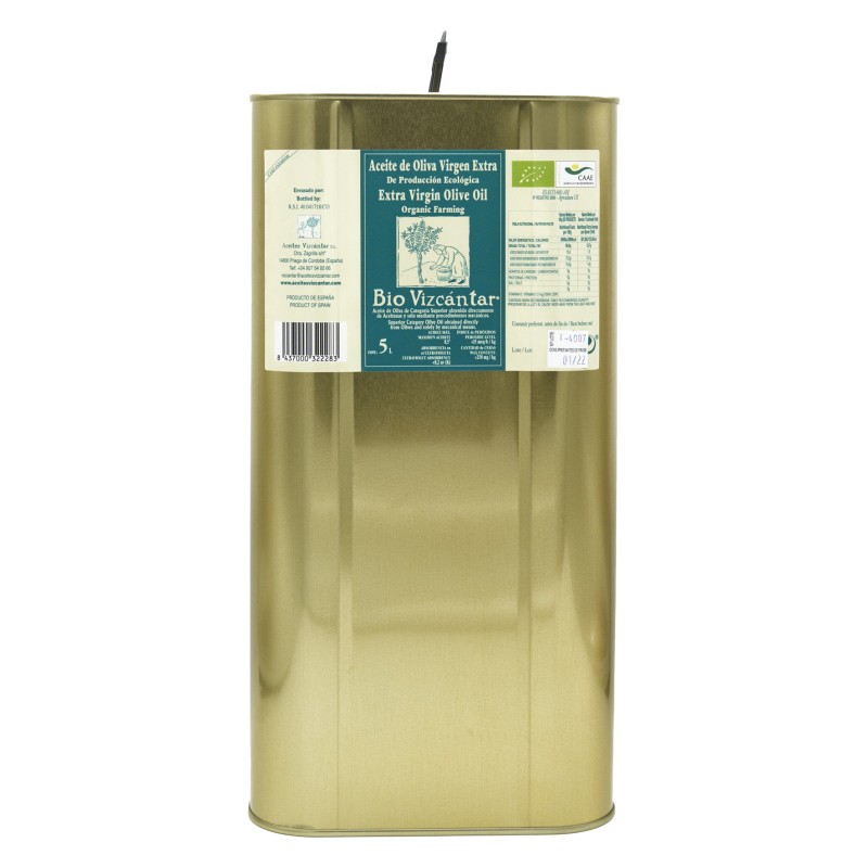 Bio Vizcántar, can 5 l. Box 3 units.