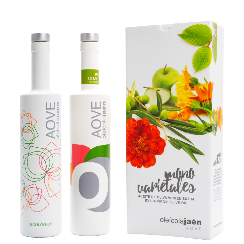 Oleícola Jaén, gift box 2 x 500 ml.