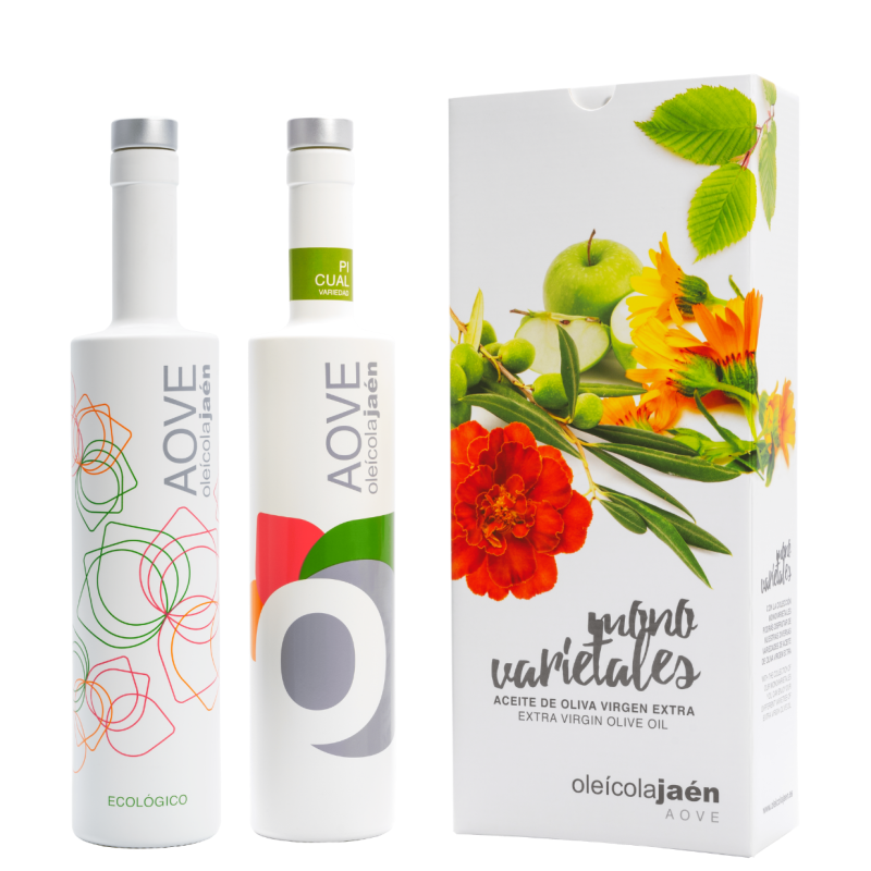 Oleícola Jaén, gift box 2 x 500 ml.