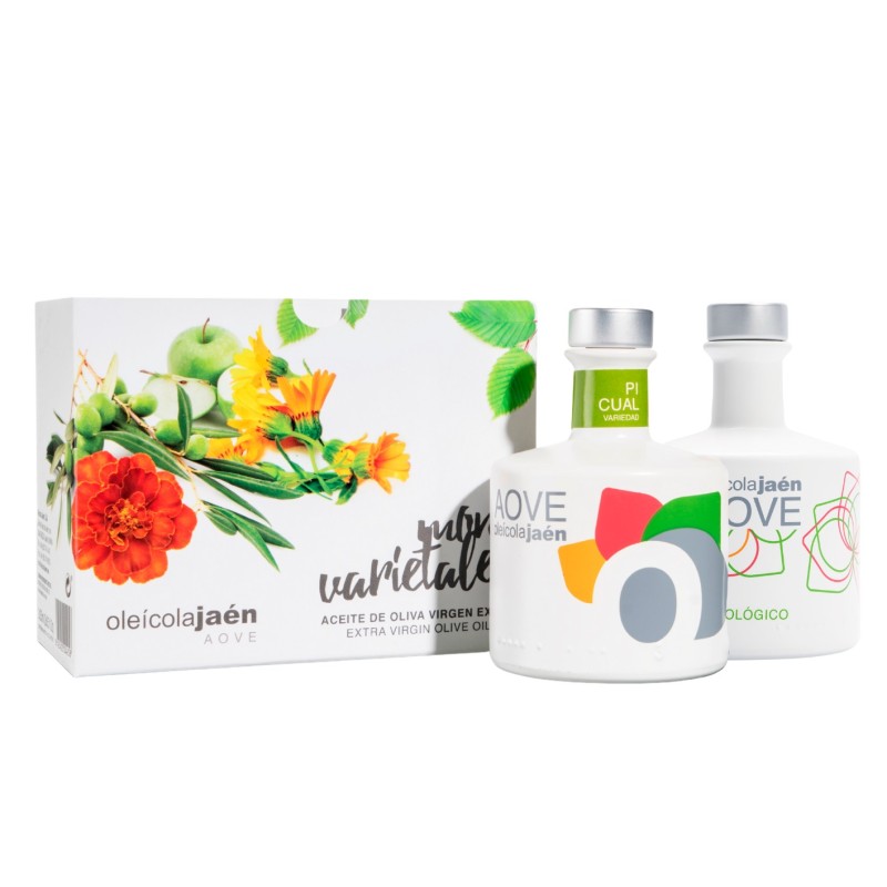 Oleícola Jaén, estuche 2 x 250 ml.