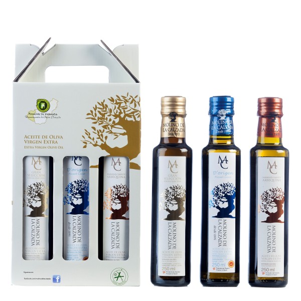 Molino de la Calzada, case 3 x 250 ml.