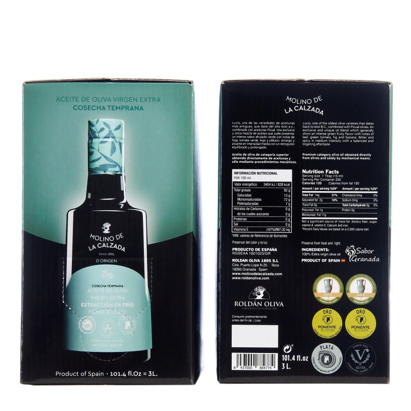 Molino de la Calzada D'Origen, bag in box 3 l.