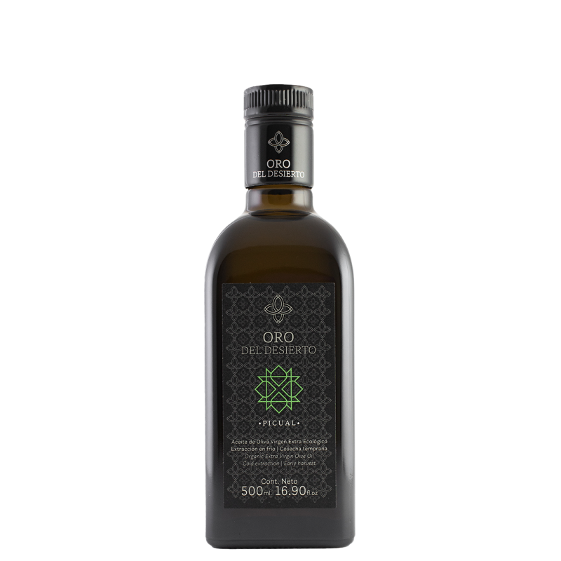 Oro del Desierto picual, 500 ml. Box 6 units