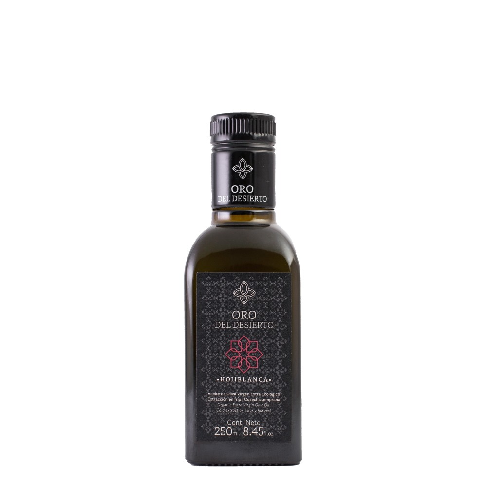 Oro del Desierto hojiblanca, 250 ml. Box 12 units