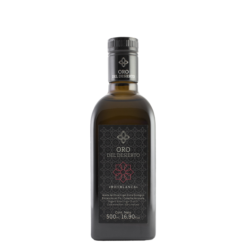 Oro del Desierto hojiblanca, 500 ml. Box 6 units