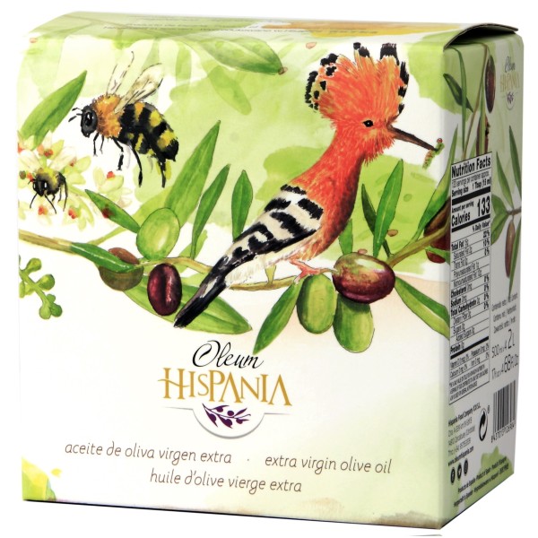 Oleum Hispania Nature Premium, gift case 4 Cans 500 ml. 2