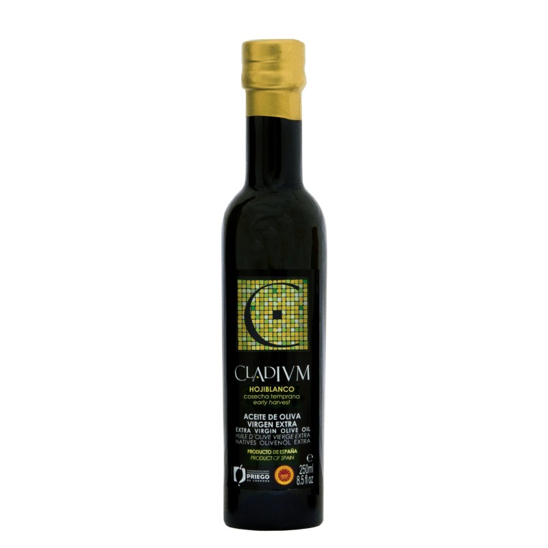 Cladivm Hojiblanco botella 250 ml. Caja 6 unidades. | Oliva del Sur