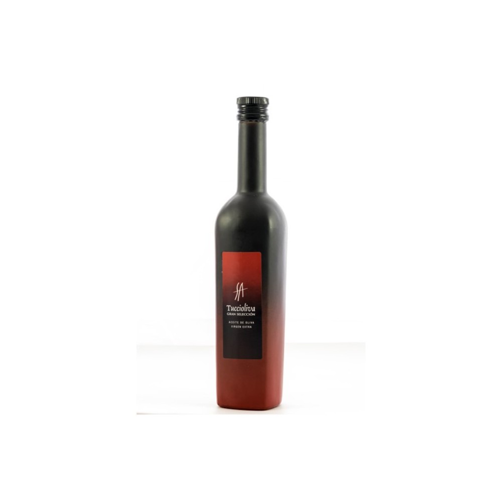 Tuccioliva botella Sirena, 500 ml. Caja 12 unidades. | Oliva del Sur