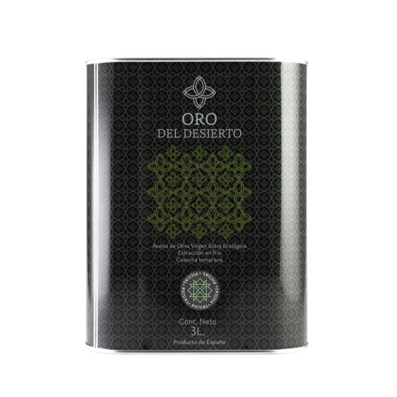 Oro del Desierto picual, can 5 l. Box 3 units