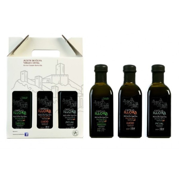 Castillo de Íllora, gift case 3 x 500 ml.