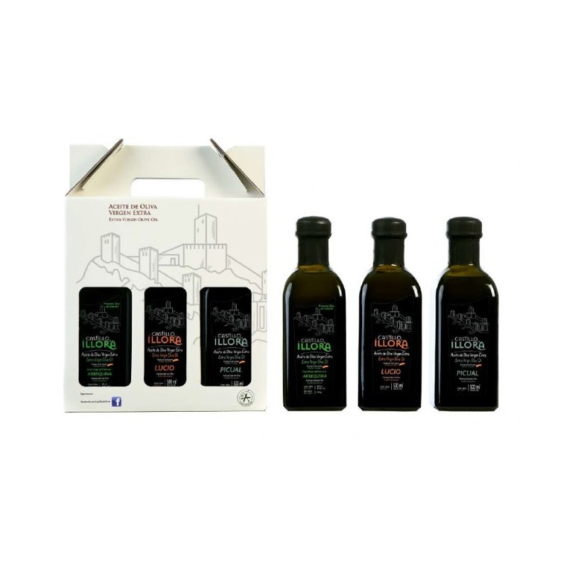 Castillo de Íllora, gift case 3 x 500 ml.