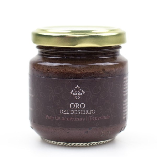 Oro del Desierto paté de aceitunas, 150 gr. Box 3 units