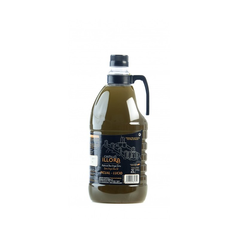 Castillo de Íllora Picual-Lucio Cosecha Temprana, 2 l. Caja 6 unidades | Oliva del Sur