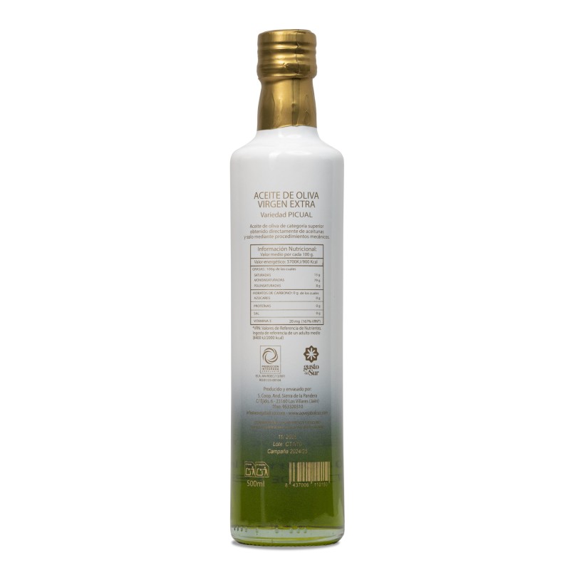 AOVE C.Temprana Jabalcuz 500ml. Caja 6 unidades.