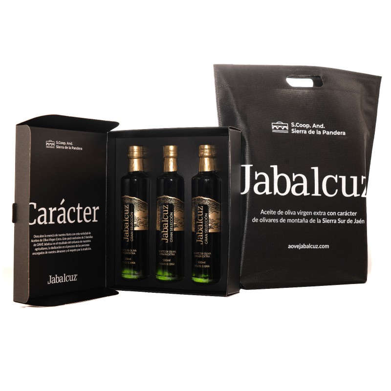 Regalo AOVE Gran Selección Jabalcuz 500ml. 3 botellas