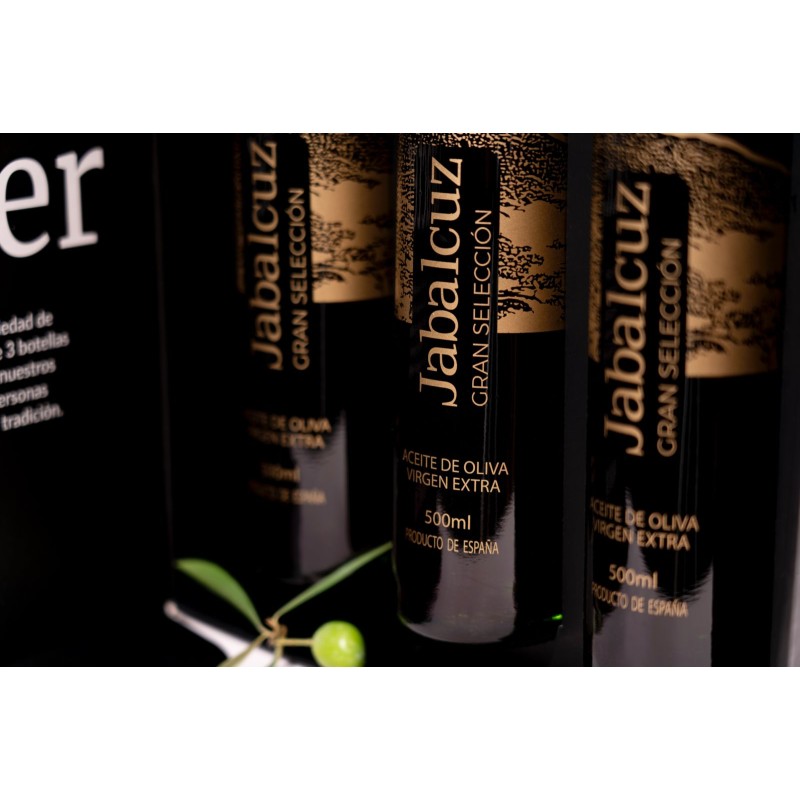 Regalo AOVE Gran Selección Jabalcuz 500ml. 3 botellas