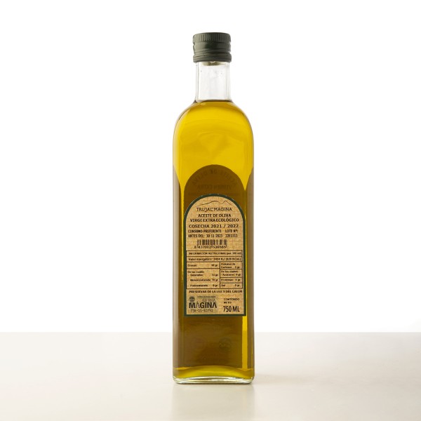 Verde Salud cristal 750 ml. Caja 12 unidades. | Oliva del Sur 2