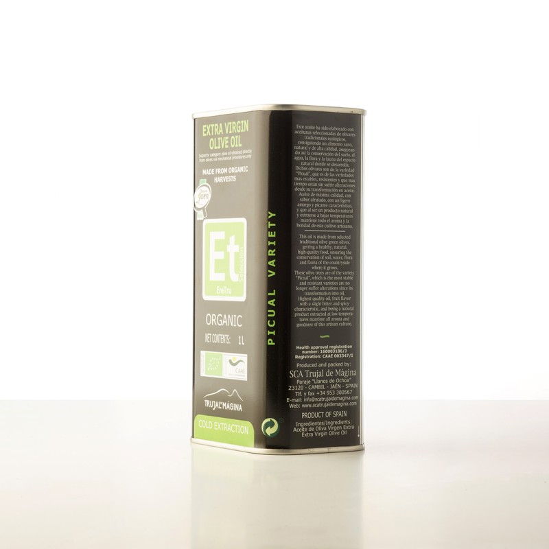 EreTru ecológico, lata 1 l. Caja 12 unidades. | Oliva del Sur