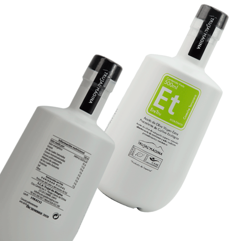 EreTru organic early harvest, 500 ml. Box 6 units.