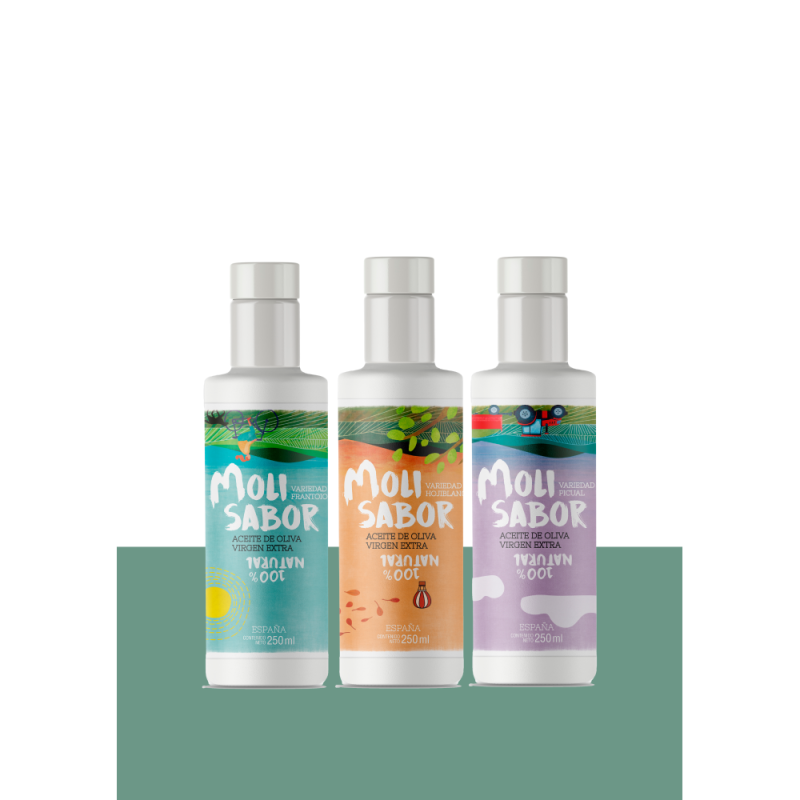Molisabor Estuche, pack 3 x 250 ml.