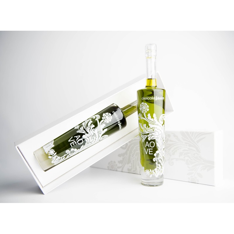 Oleícola Jaén AOVE, gift box Elegance 500 ml.