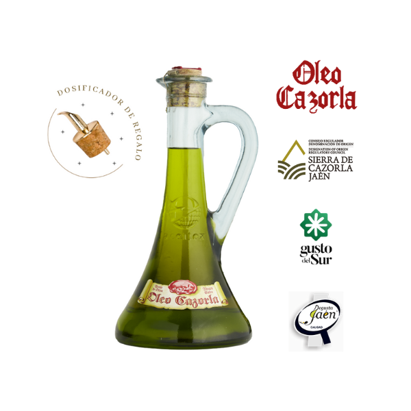 Oleo Cazorla, Jarra Jirafa 500 ml. Caja 6 unidades | Oliva del Sur