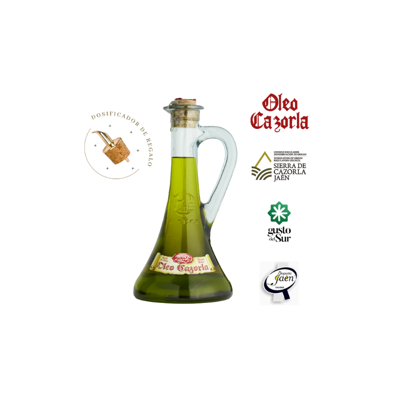 Oleo Cazorla, Jarra Jirafa 500 ml. Caja 6 unidades | Oliva del Sur