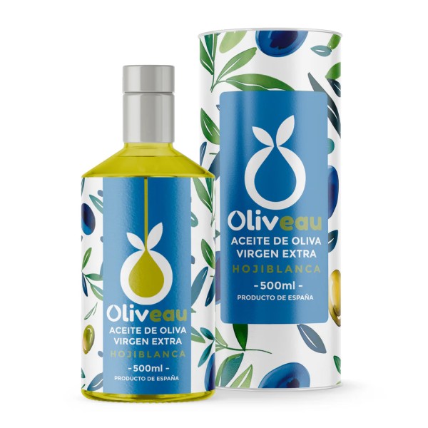 Oliveau, Hojiblanca, 500ML. Caja 12 unidades.