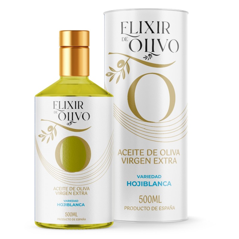 Elixir de Olivo, Hojiblanca 500 ml. | Oliva del Sur