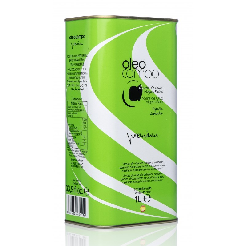 Oleocampo premium can 2,5 l. Box 4 units.