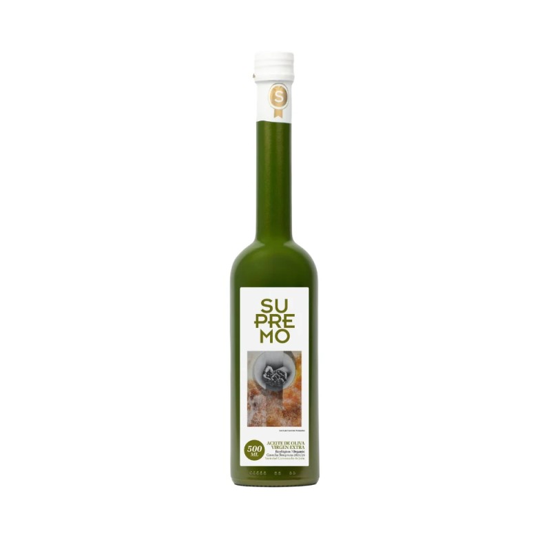 Supremo Cornezuelo  Ecológico, 500 ml. Caja 6 unidades | Oliva del Sur