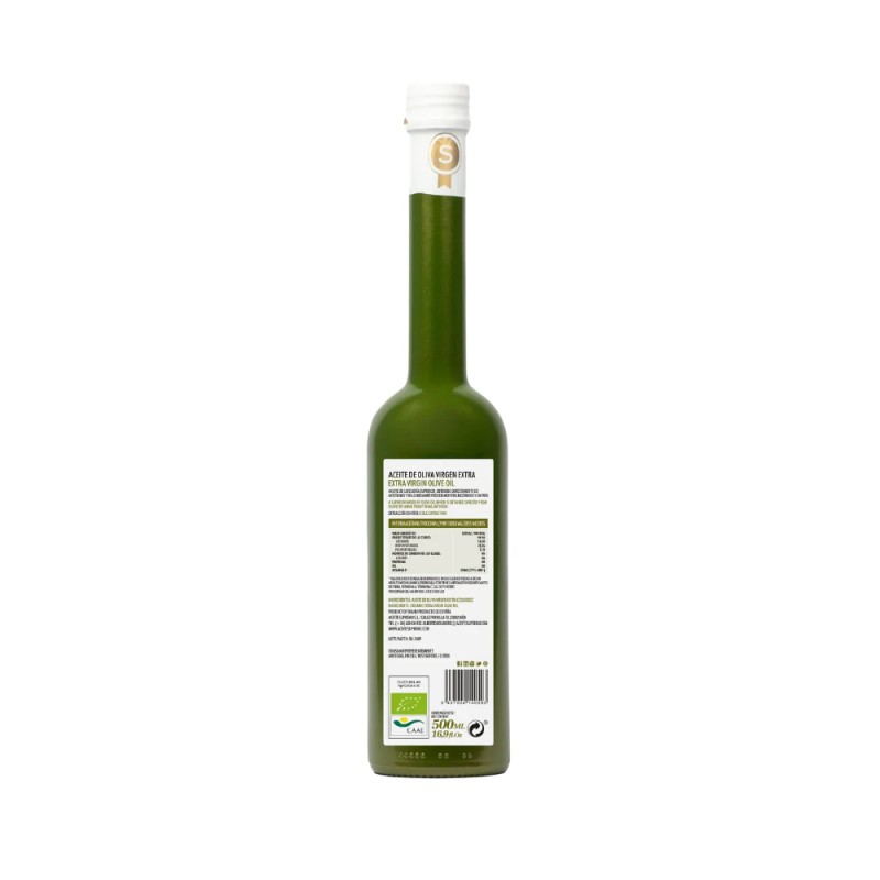 Supremo Cornezuelo  Ecológico, 500 ml. Caja 6 unidades | Oliva del Sur