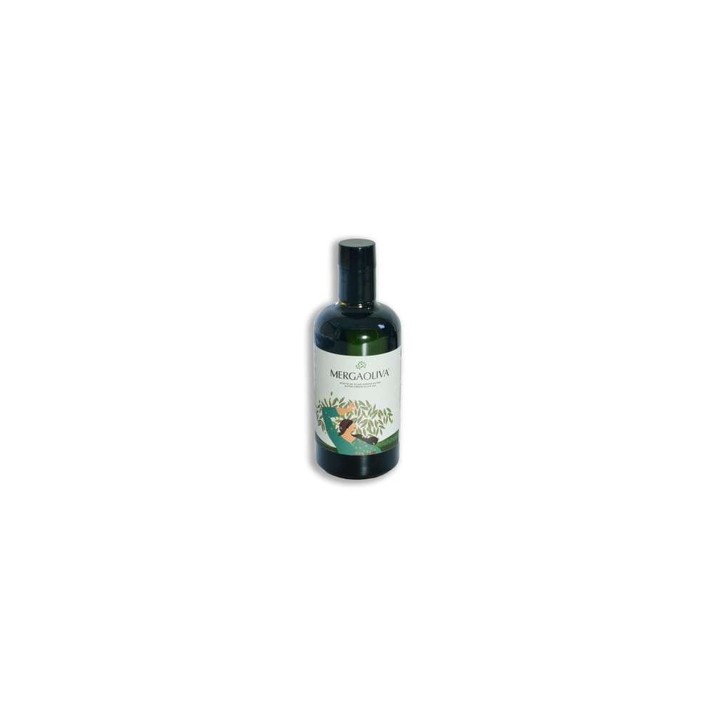 Mergaoliva, Alba Picual Ecologico Dark glass 500 ml