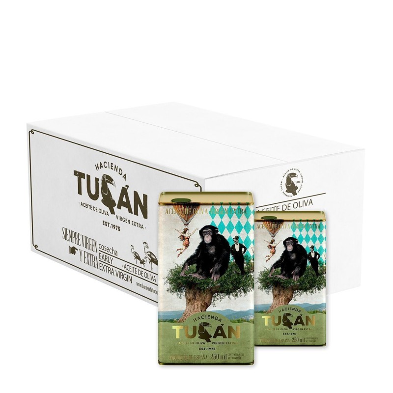 Hacienda Tucan, Picual Ecological Can 250 ml box 12 units | Oliva del Sur